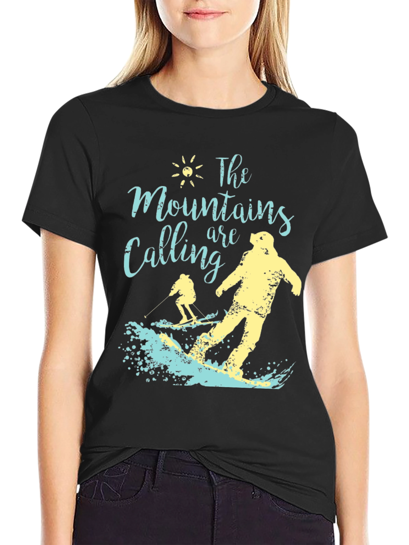 Mountains Calling Graphic T-Shirt - Adventure Ready Tee