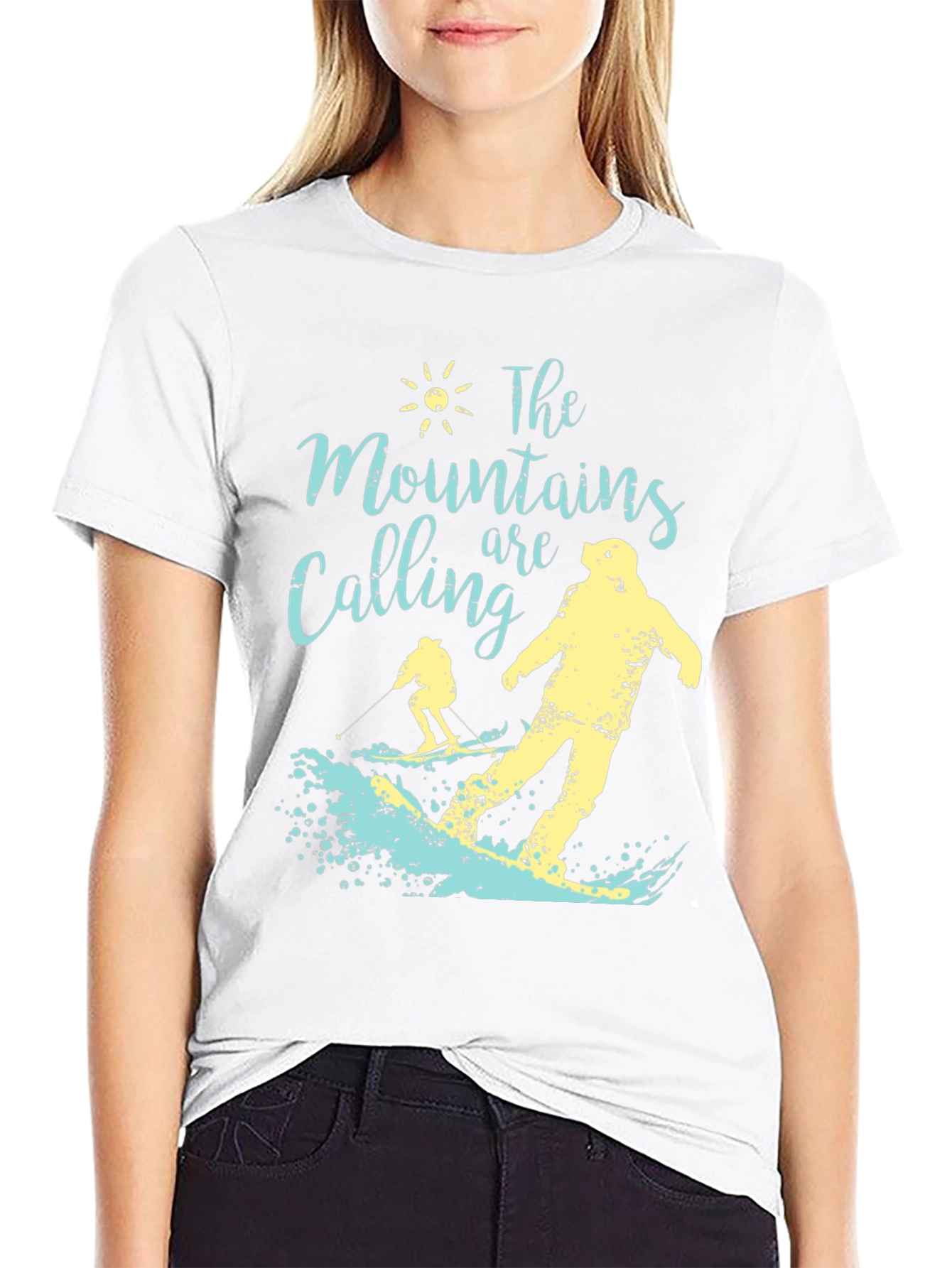 Mountains Calling Graphic T-Shirt - Adventure Ready Tee