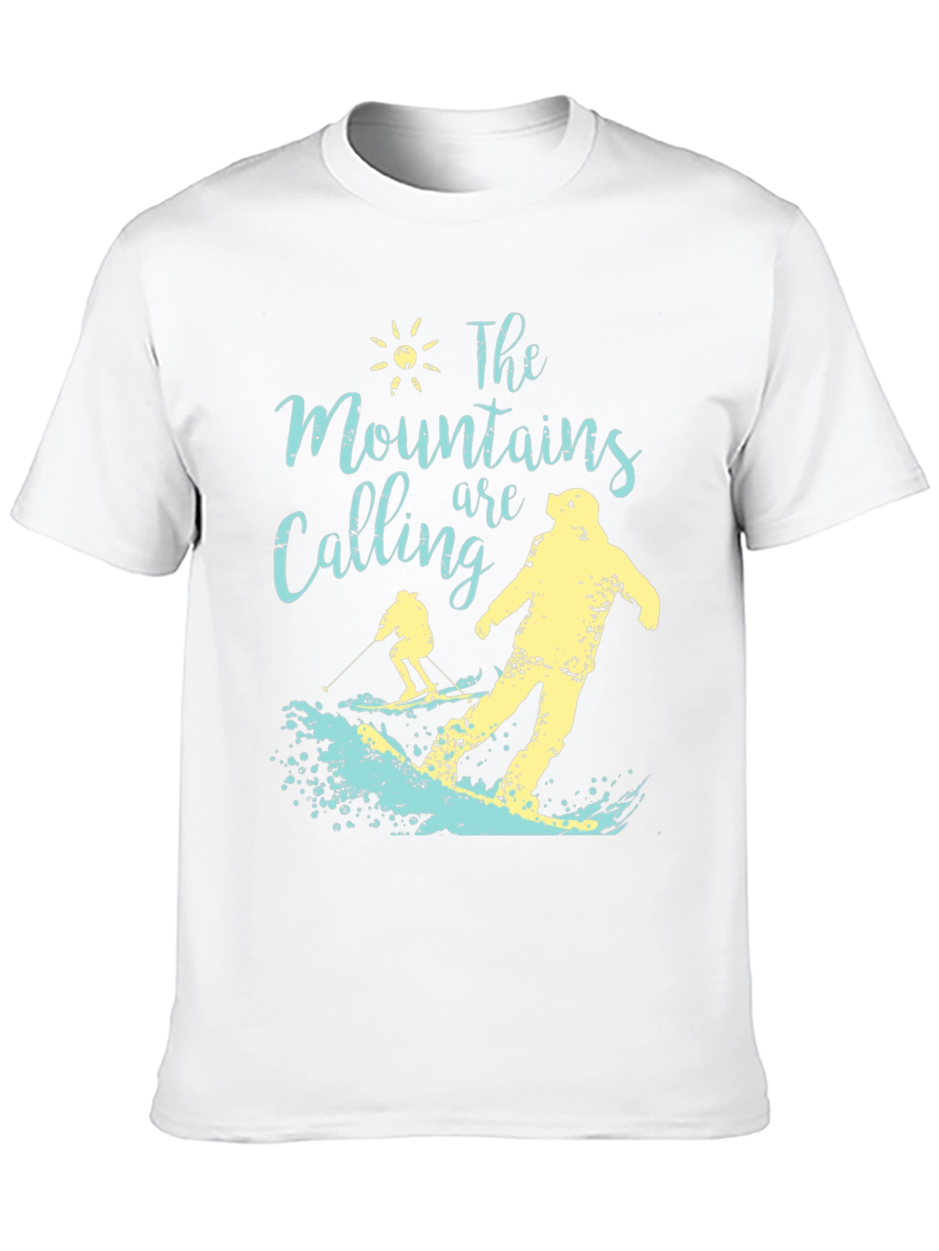 Mountains Calling Graphic T-Shirt - Adventure Ready Tee