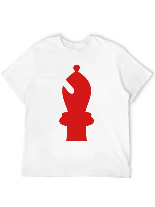 Chess Bishop Graphic Tee - Stylish and Unique