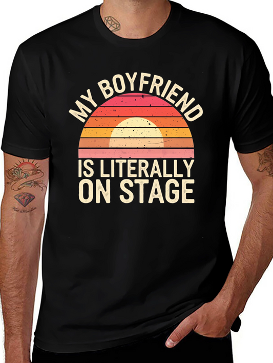 Boyfriend On Stage Graphic Tee