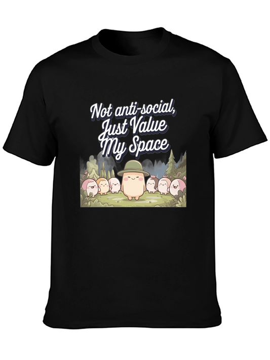 Value My Space T-Shirt | Introvert Humor Tee