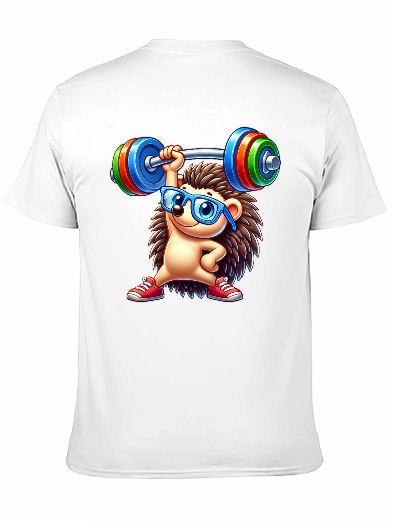 Workout Hedgehog Graphic Tee