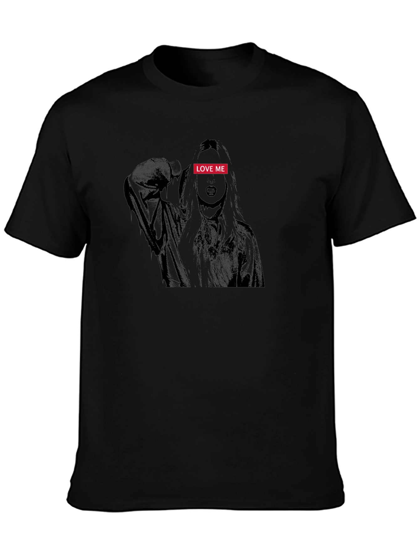 Love Me Graphic Print T-Shirt