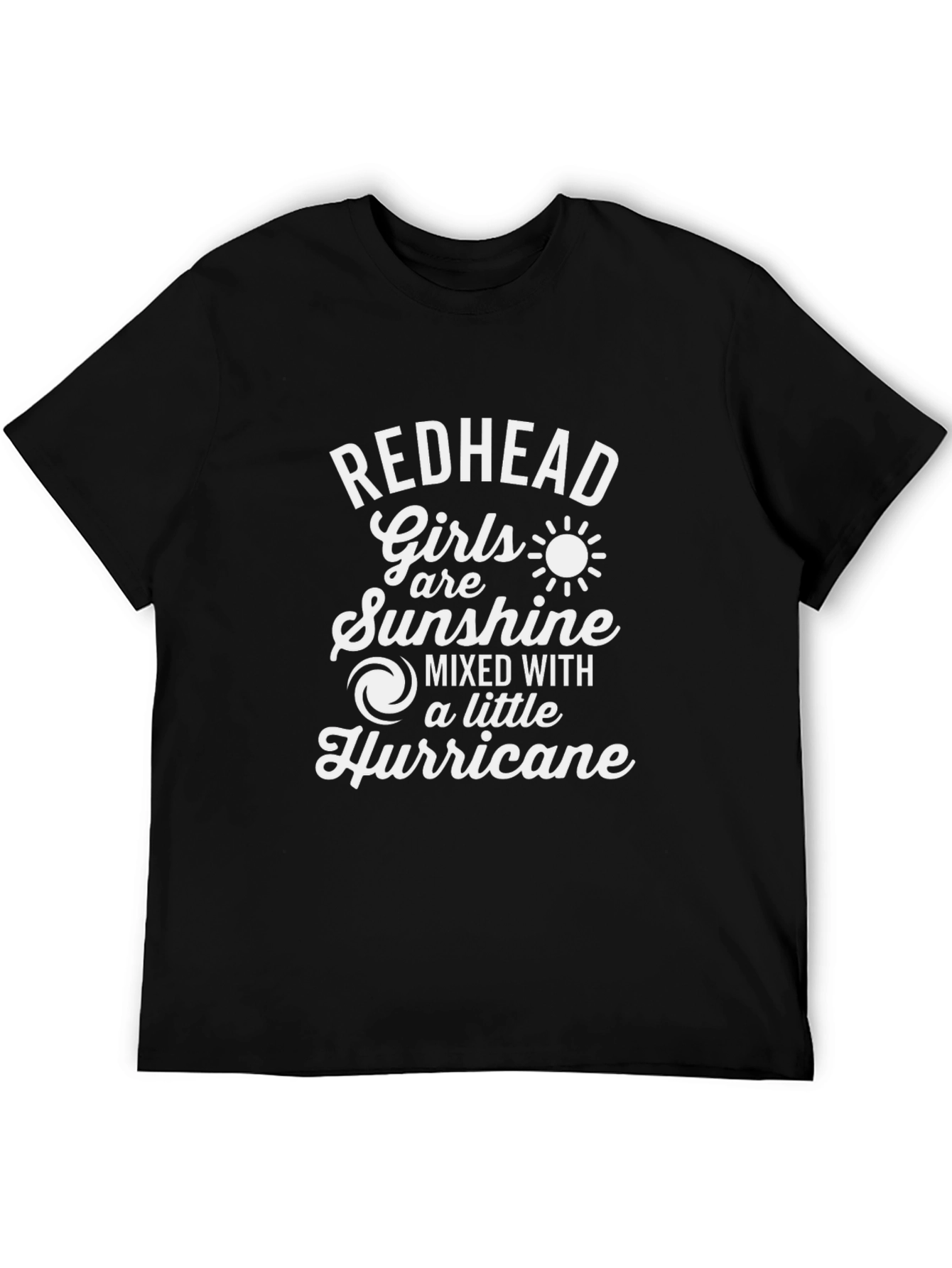 Redhead Girls Sunshine T-Shirt - Funny Slogan Tee