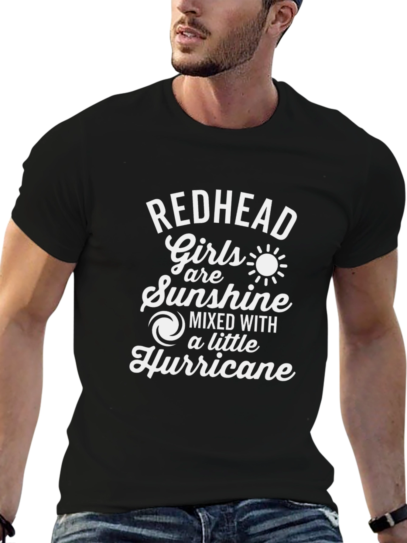 Redhead Girls Sunshine T-Shirt - Funny Slogan Tee
