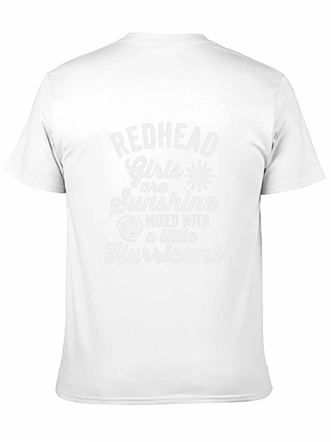 Redhead Girls Sunshine T-Shirt - Funny Slogan Tee