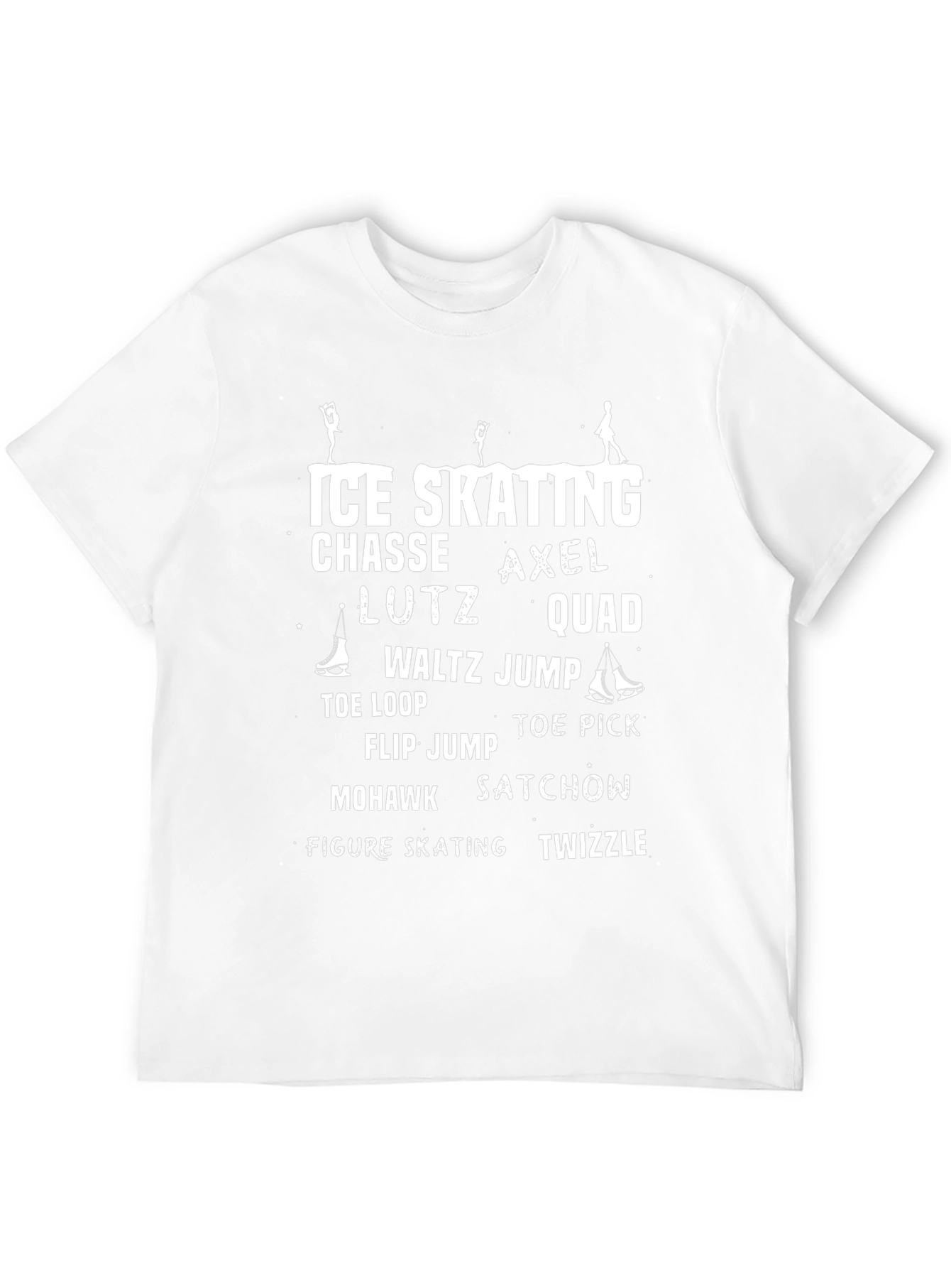 Ice Skating T-Shirt Figure Skating Jumps