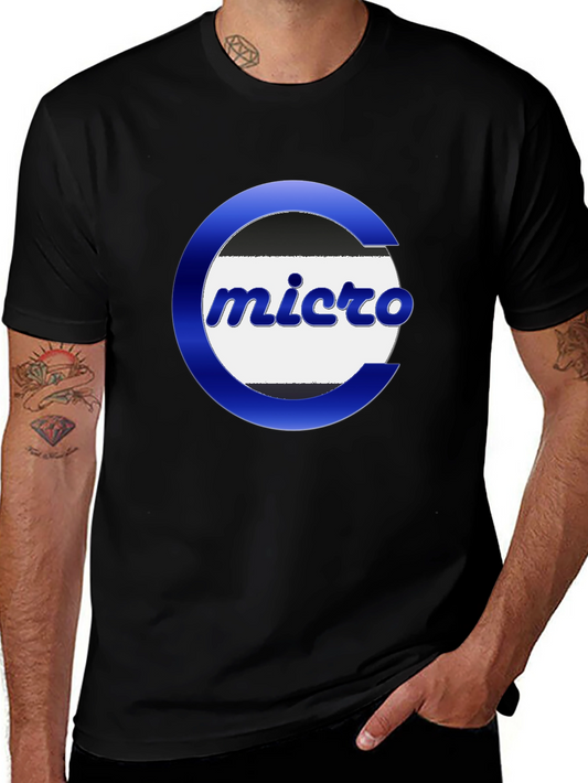 Micro Logo Graphic Tee - Black