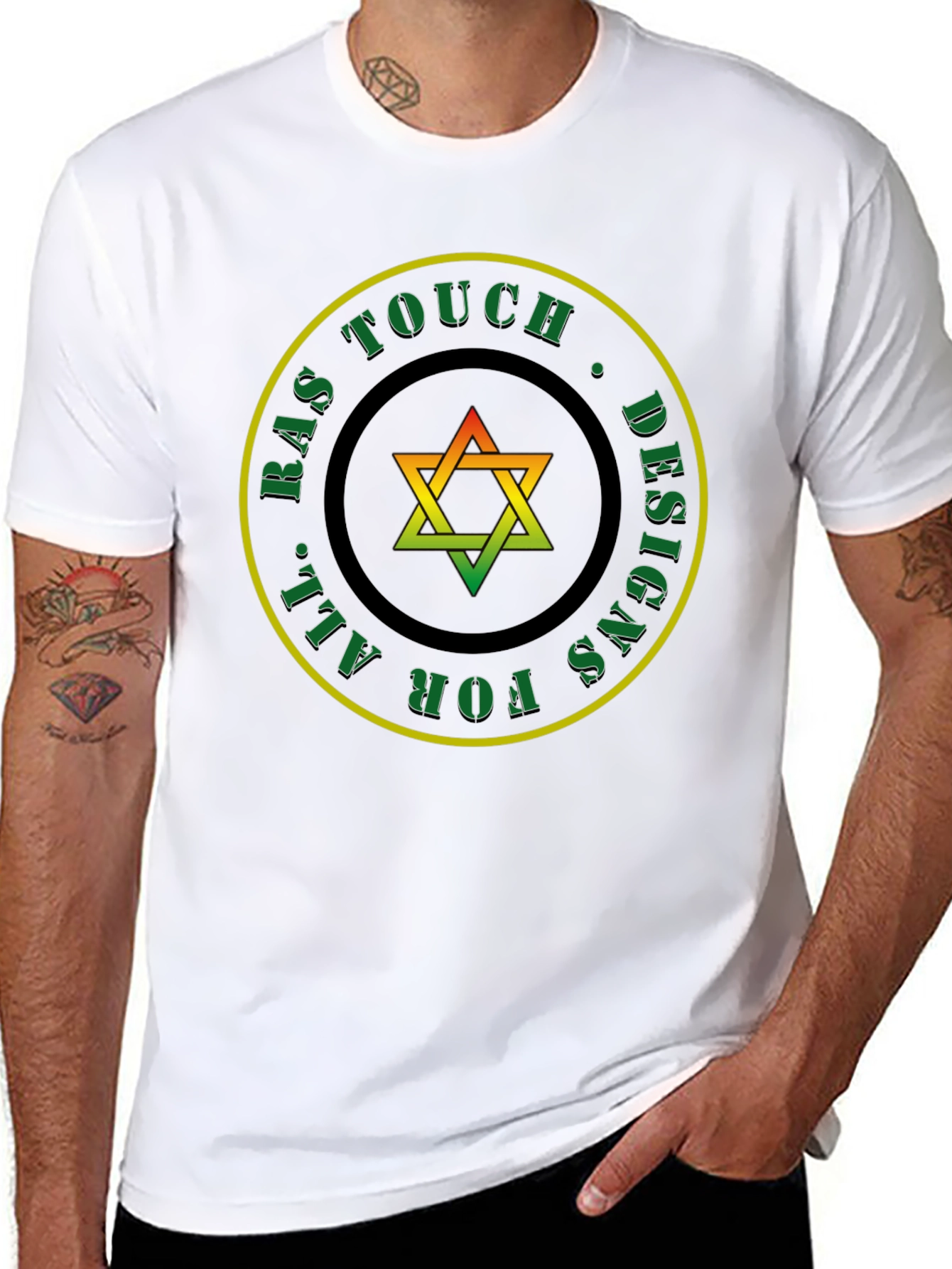 Ras Touch Designs T-Shirt
