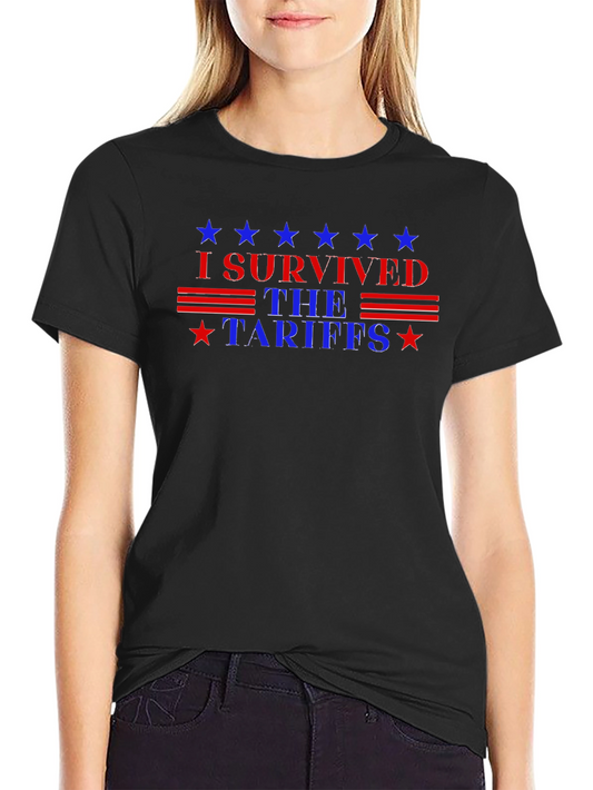 I Survived the Tariffs Graphic T-Shirt