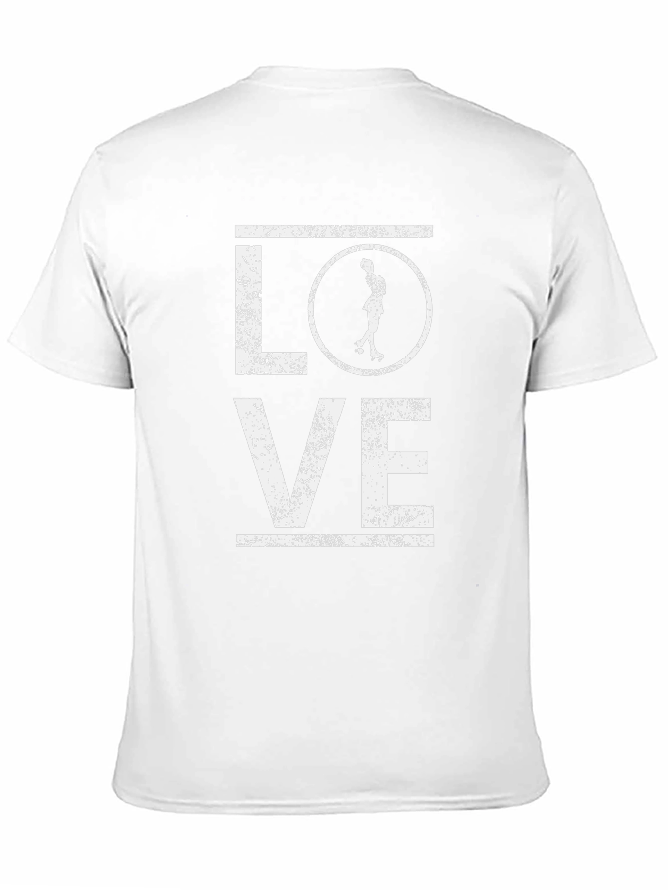 LOVE Roller Derby T-Shirt - Black Cotton Tee
