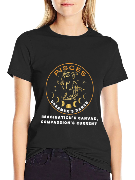Pisces Dreamers Dance T-Shirt - Zodiac Sign Tee