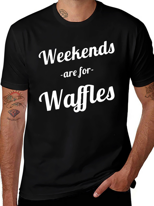Weekends are for Waffles Graphic Tee