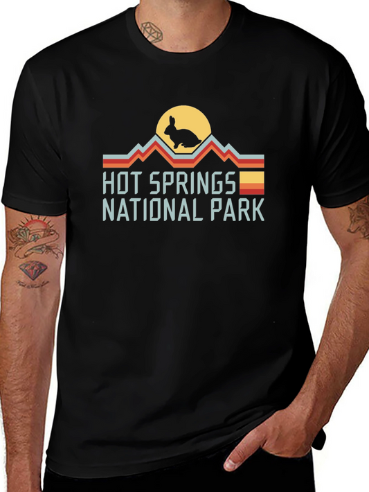 Hot Springs National Park Rabbit Graphic Tee
