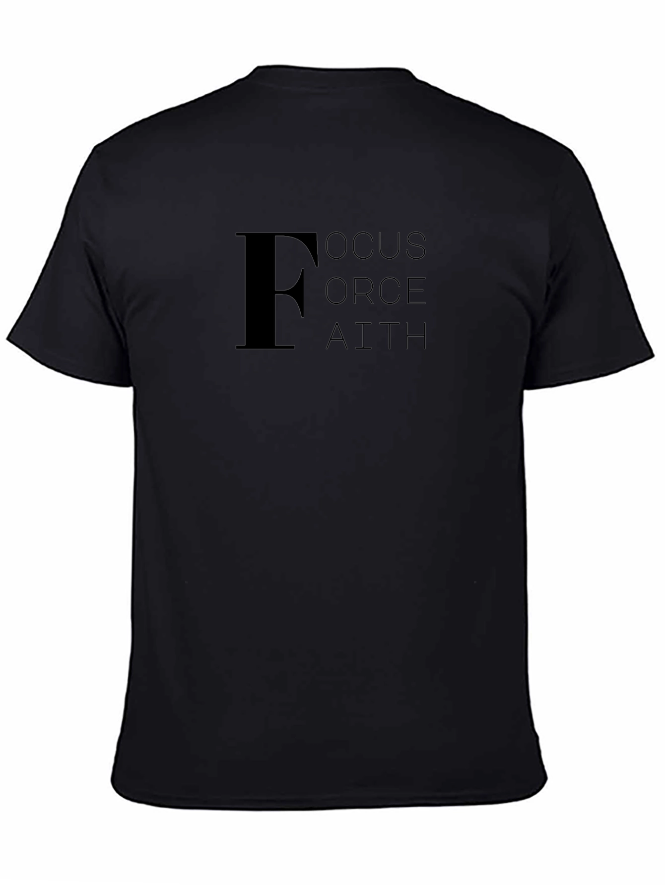 Focus Force Faith Graphic Tee - Black