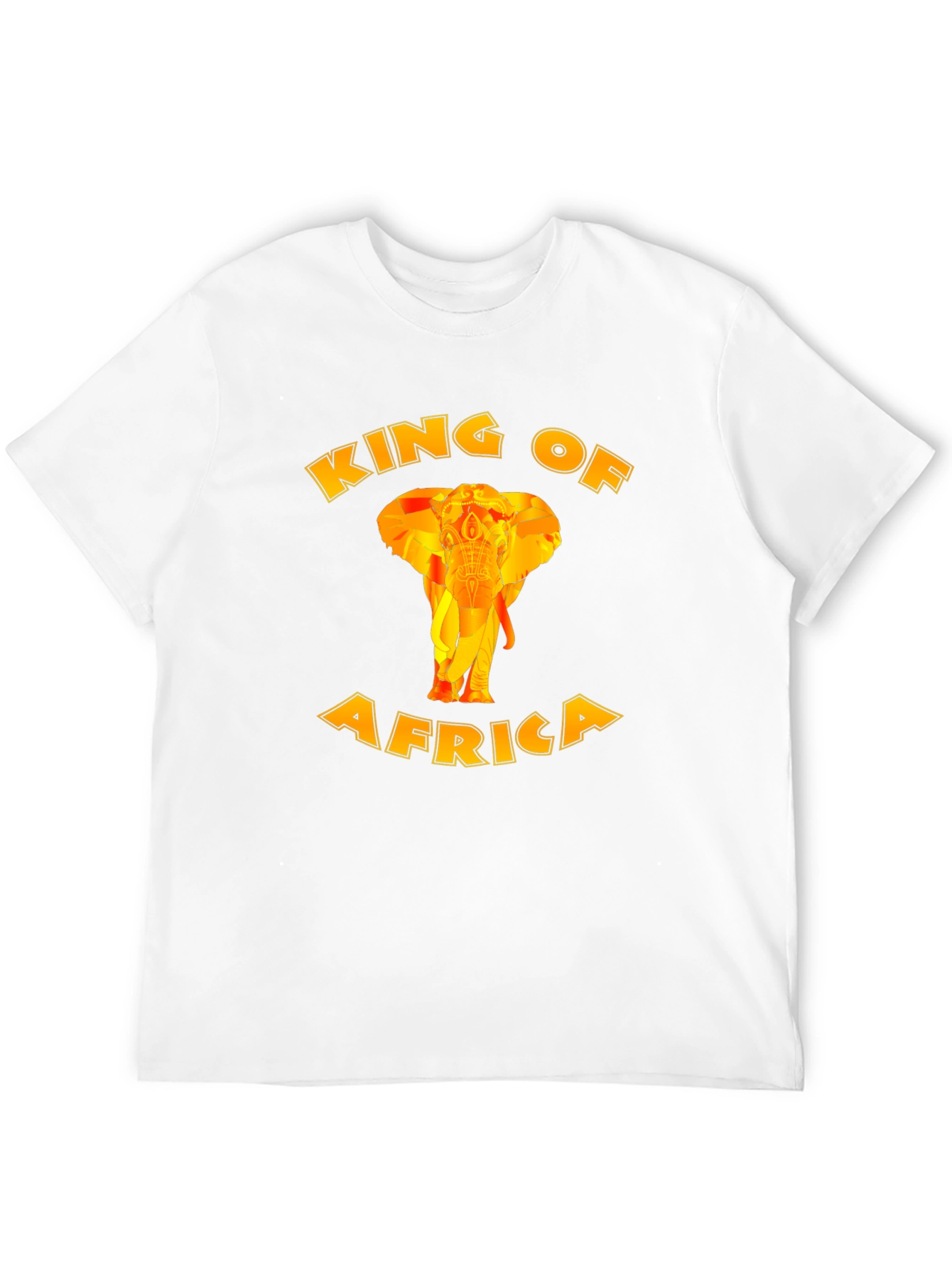 King of Africa Graphic Print Mens T-Shirt