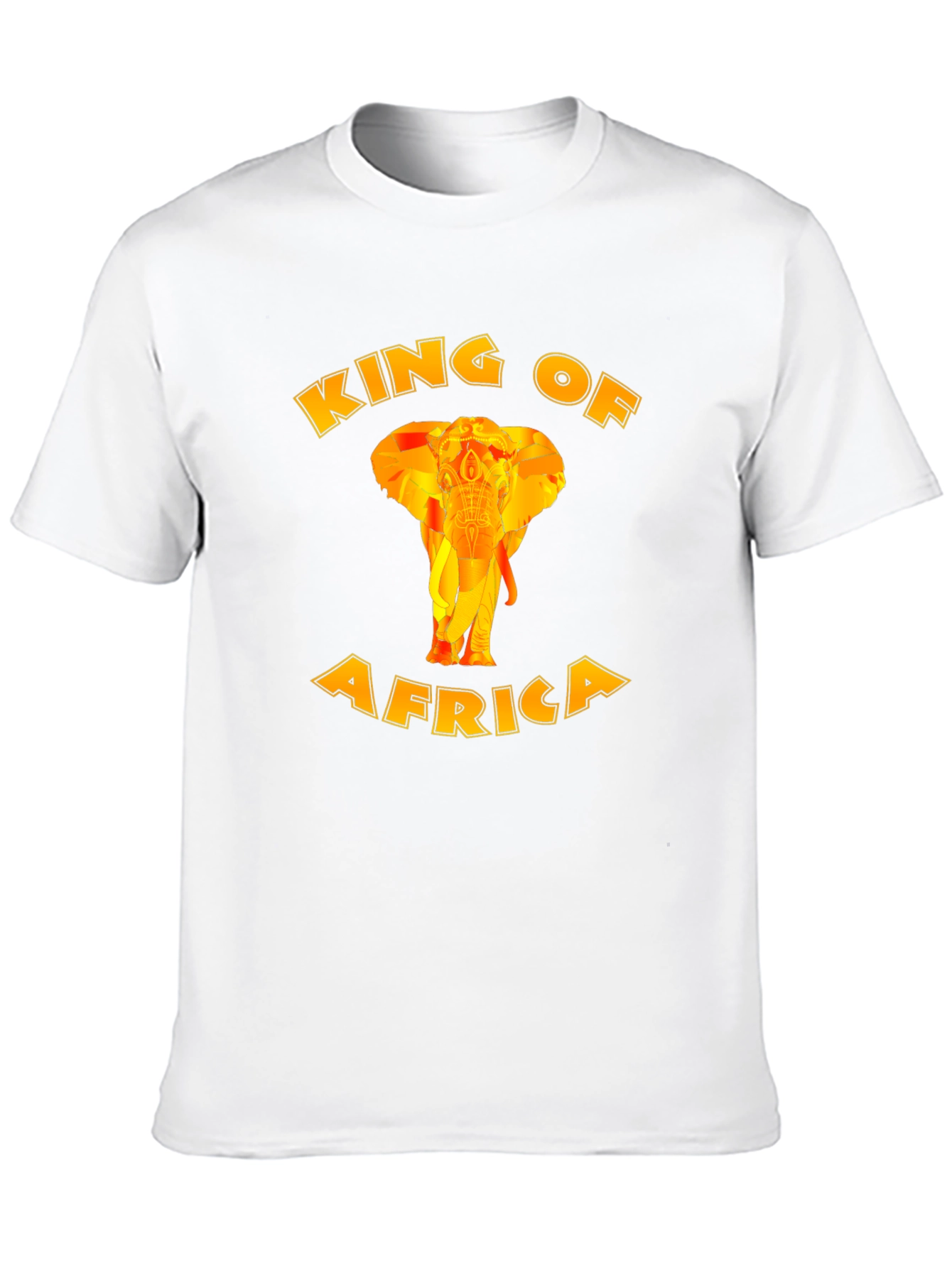 King of Africa Graphic Print Mens T-Shirt