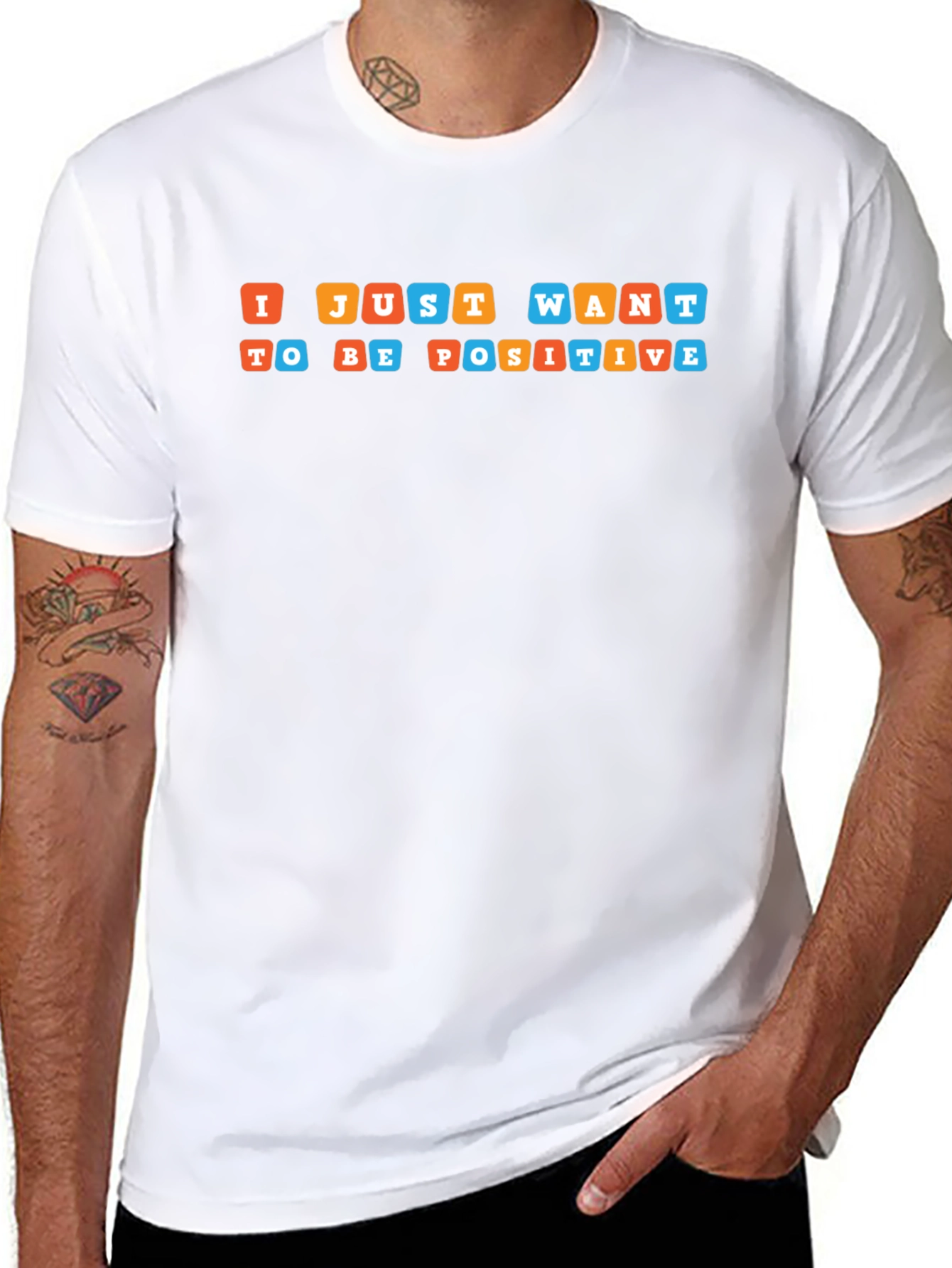 Positive Message Graphic Tee