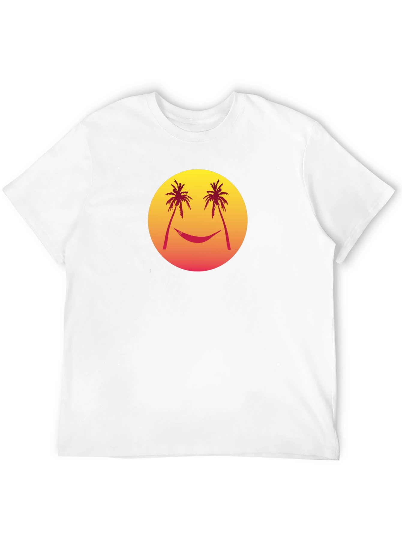 Sunset Palms Hammock Graphic T-Shirt