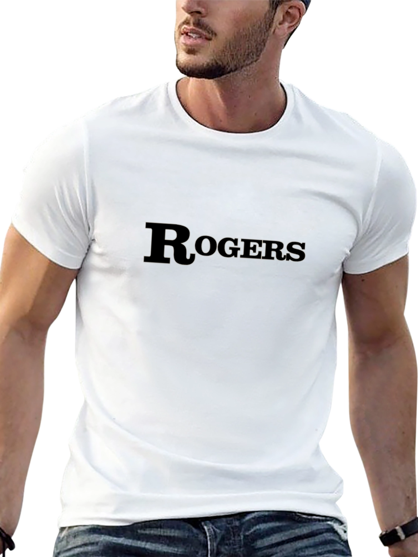 Rogers Graphic Black T-Shirt