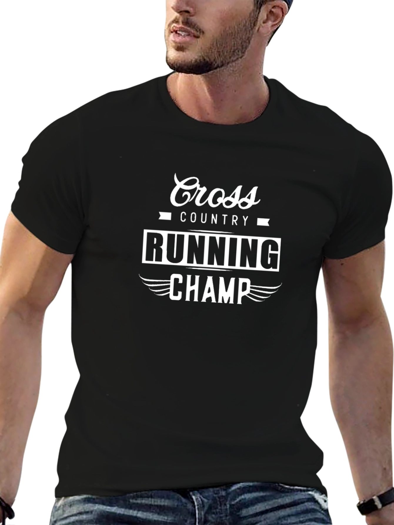 Cross Country Running Champ Graphic T-Shirt