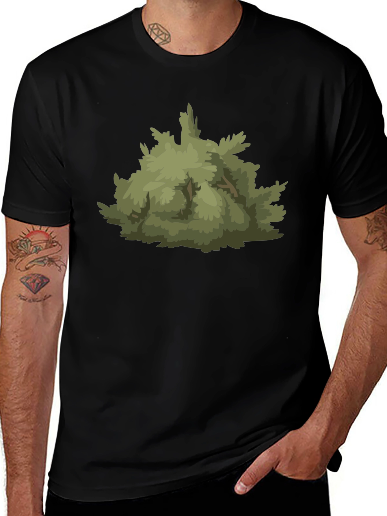 Bush Graphic Black T-Shirt