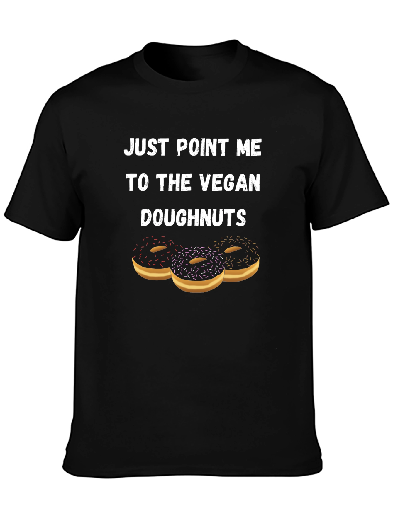 Vegan Doughnut T-Shirt - Unisex