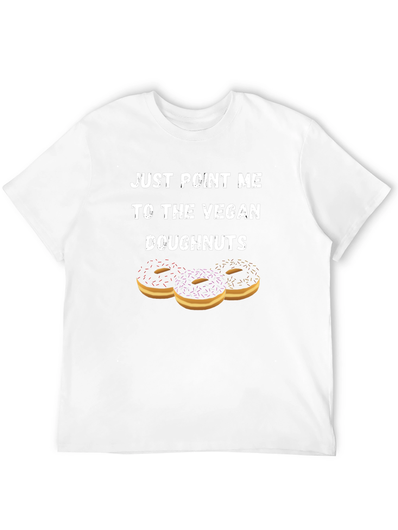Vegan Doughnut T-Shirt - Unisex