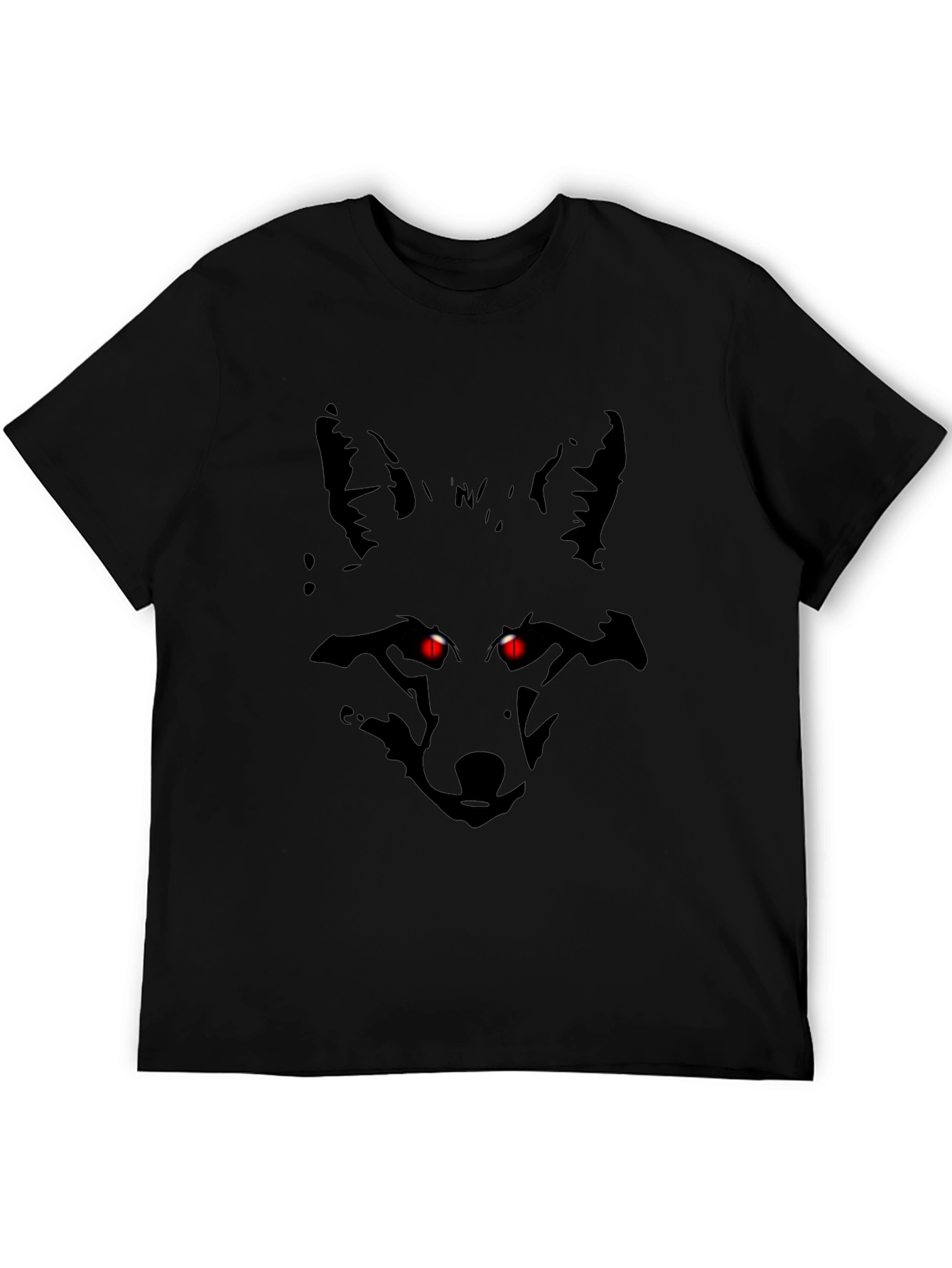 Mens Black Fox Graphic Tee
