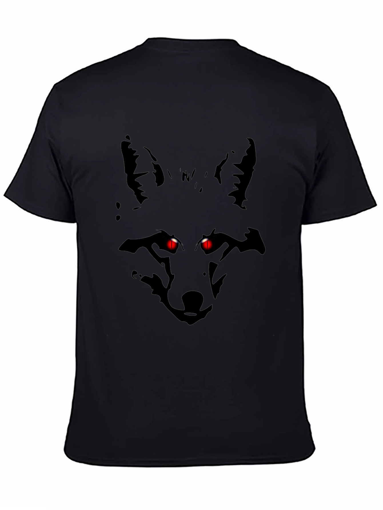 Mens Black Fox Graphic Tee