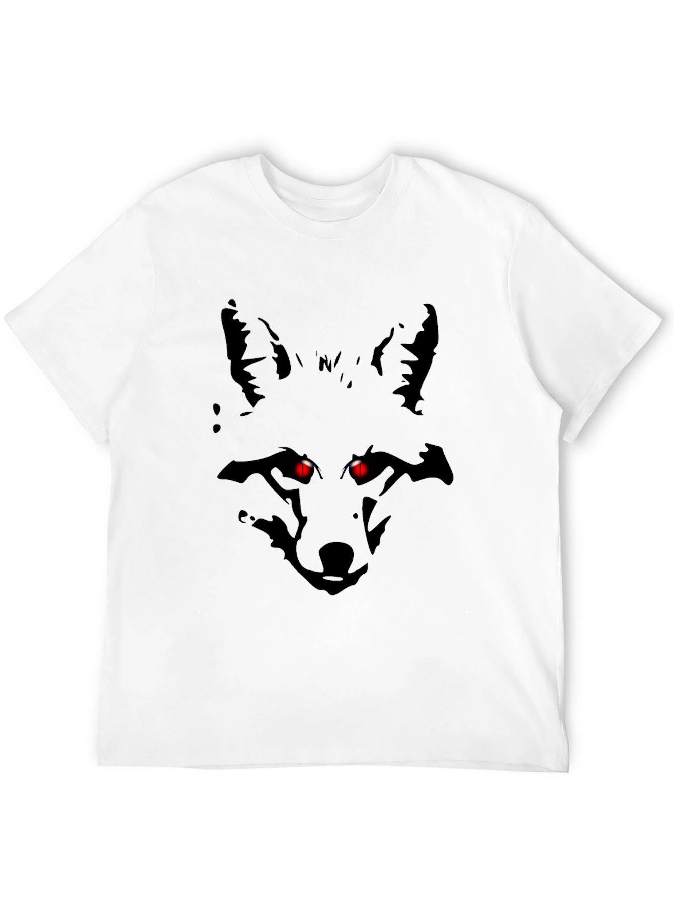 Mens Black Fox Graphic Tee