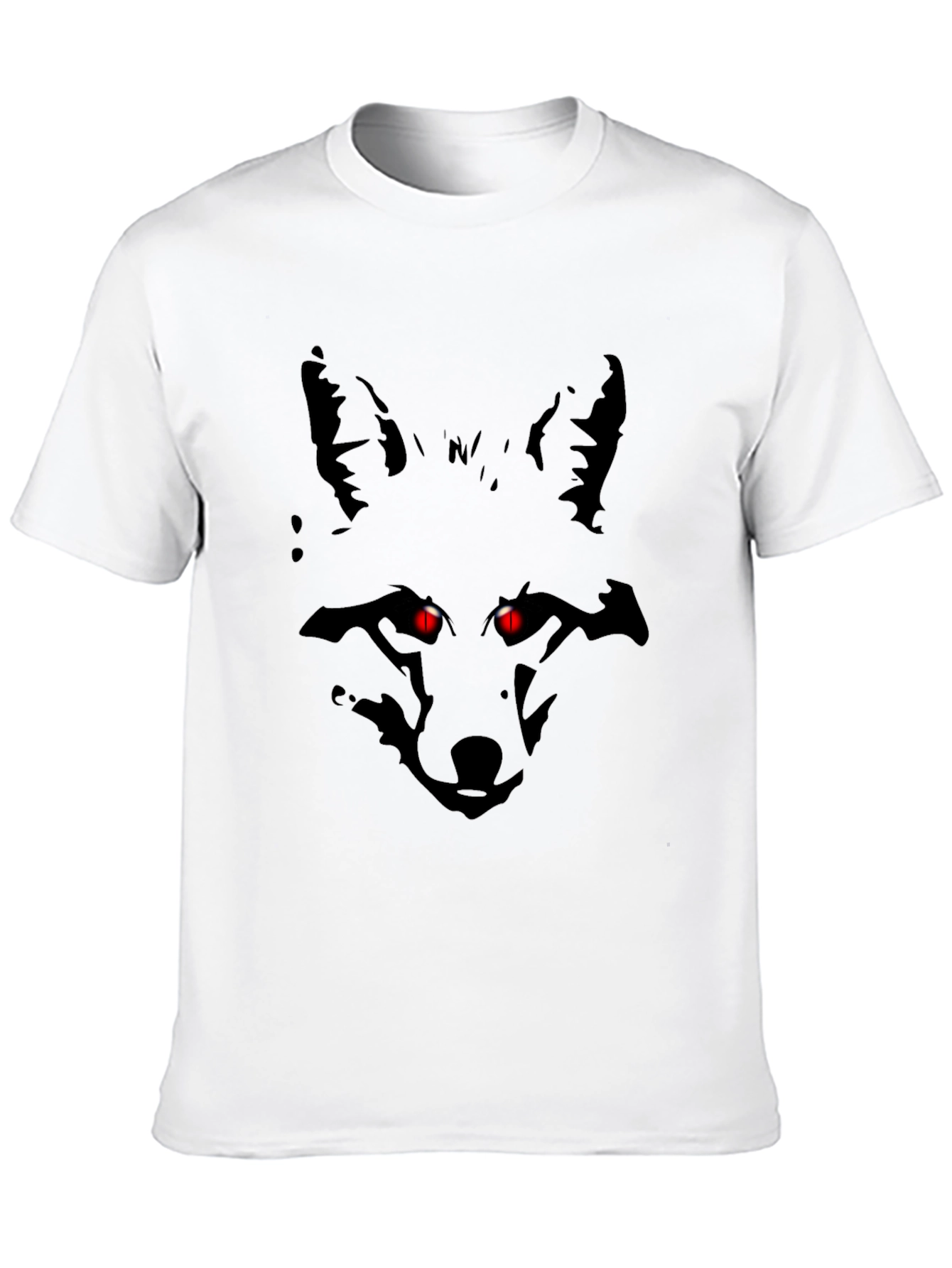 Mens Black Fox Graphic Tee