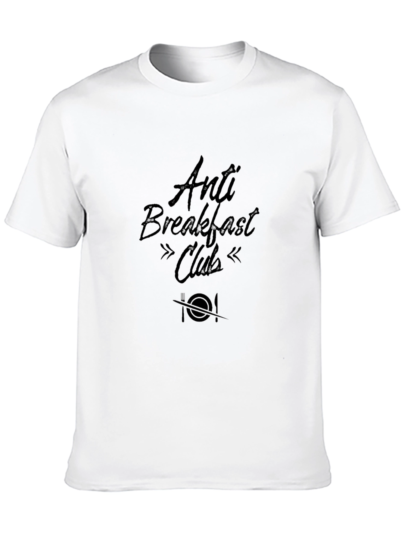 Anti Breakfast Club Black T-Shirt