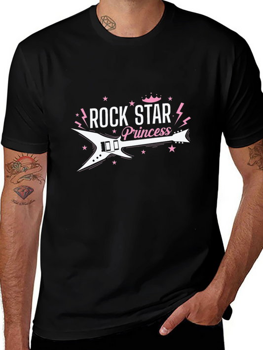 Rock Star Princess Black T-Shirt