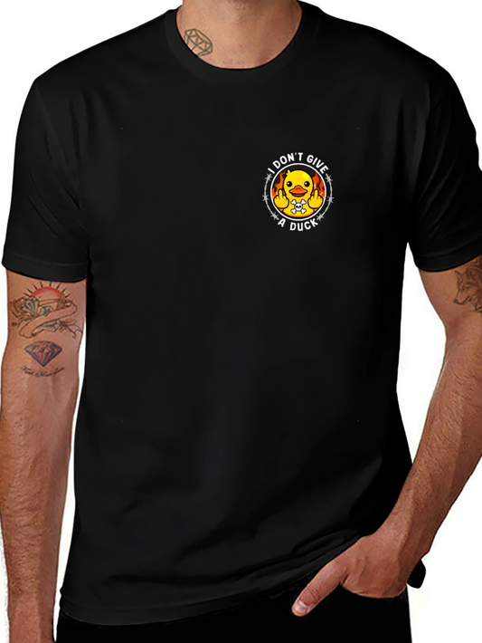 I Dont Give A Duck T-Shirt - Funny Graphic Tee