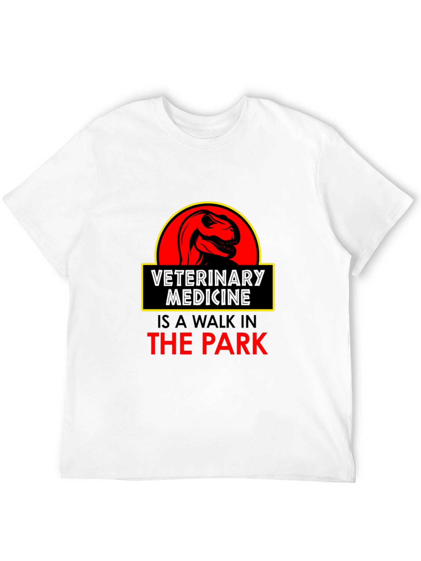 Veterinary Medicine T-Shirt: Jurassic Park Inspired