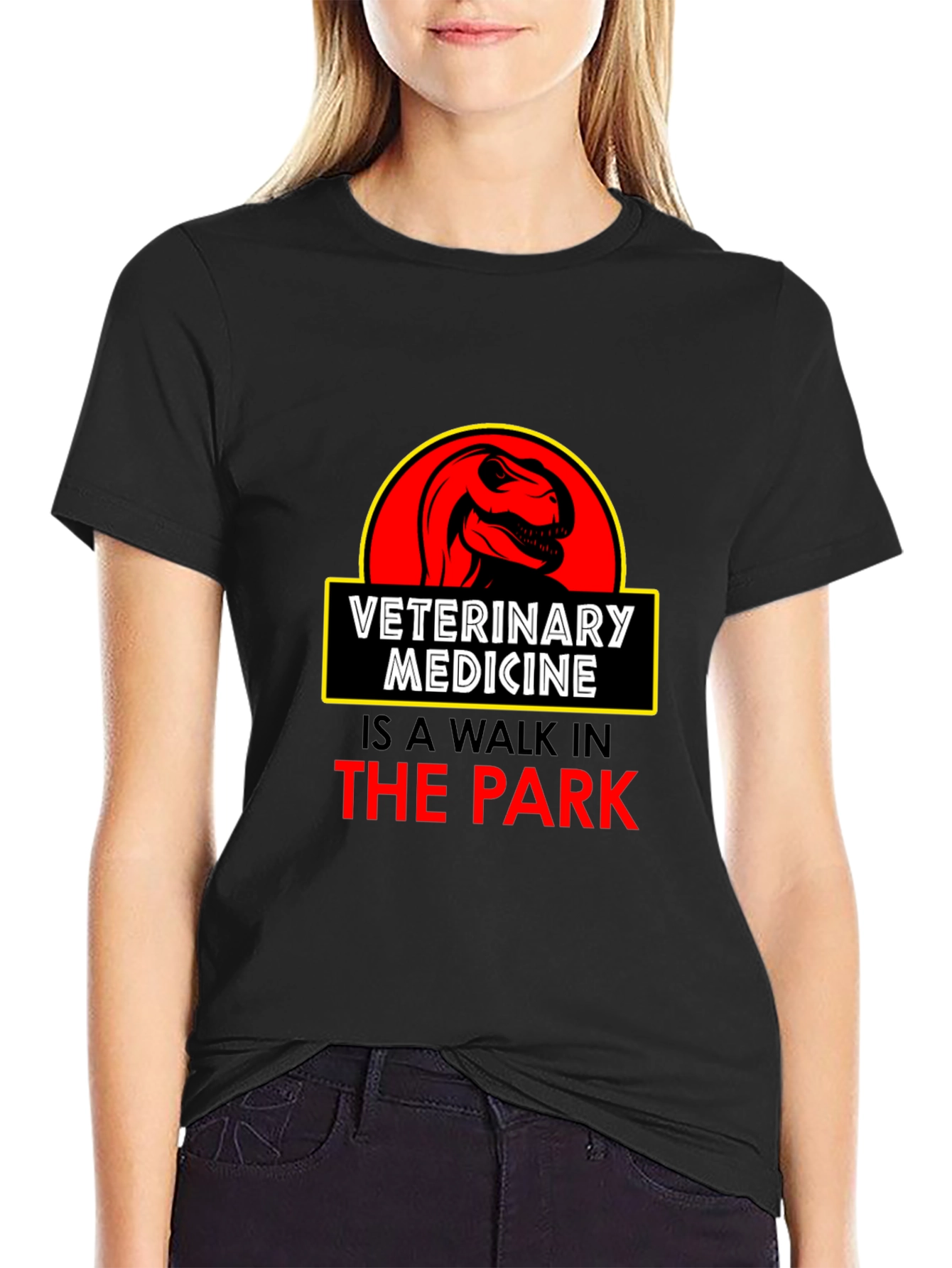 Veterinary Medicine T-Shirt: Jurassic Park Inspired
