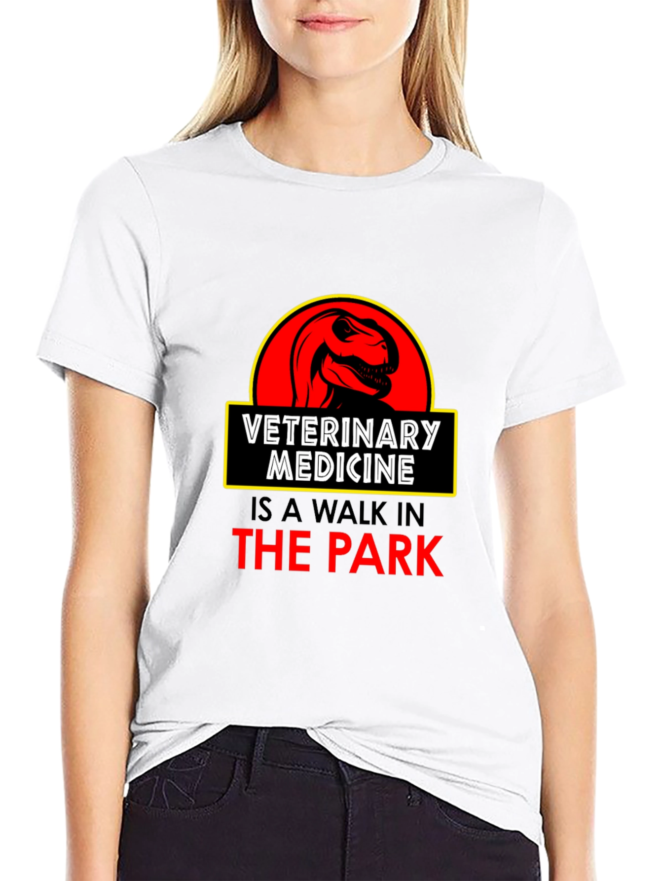 Veterinary Medicine T-Shirt: Jurassic Park Inspired