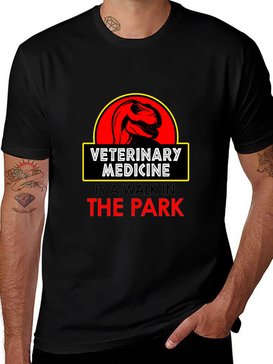 Veterinary Medicine T-Shirt: Jurassic Park Inspired