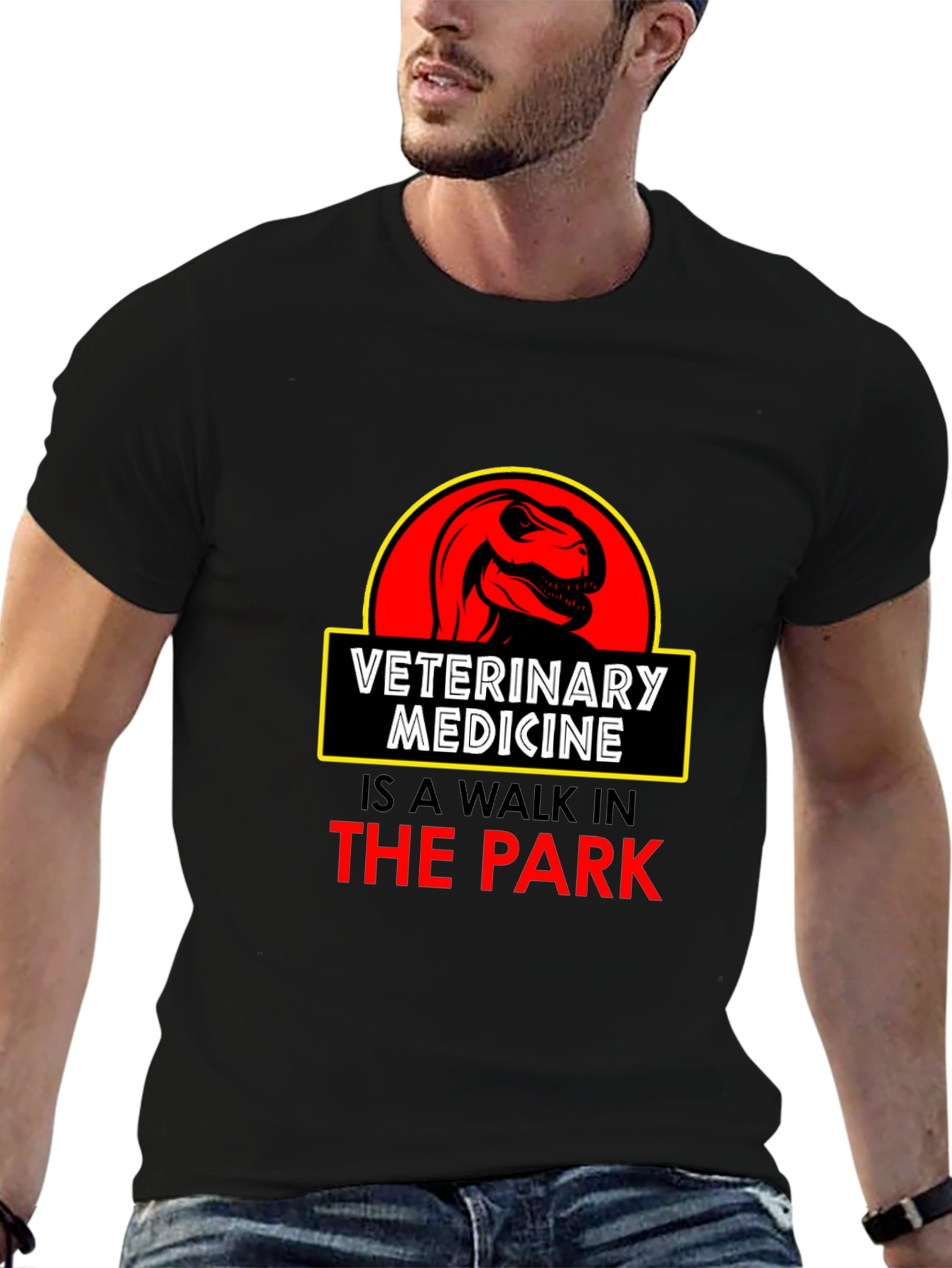 Veterinary Medicine T-Shirt: Jurassic Park Inspired