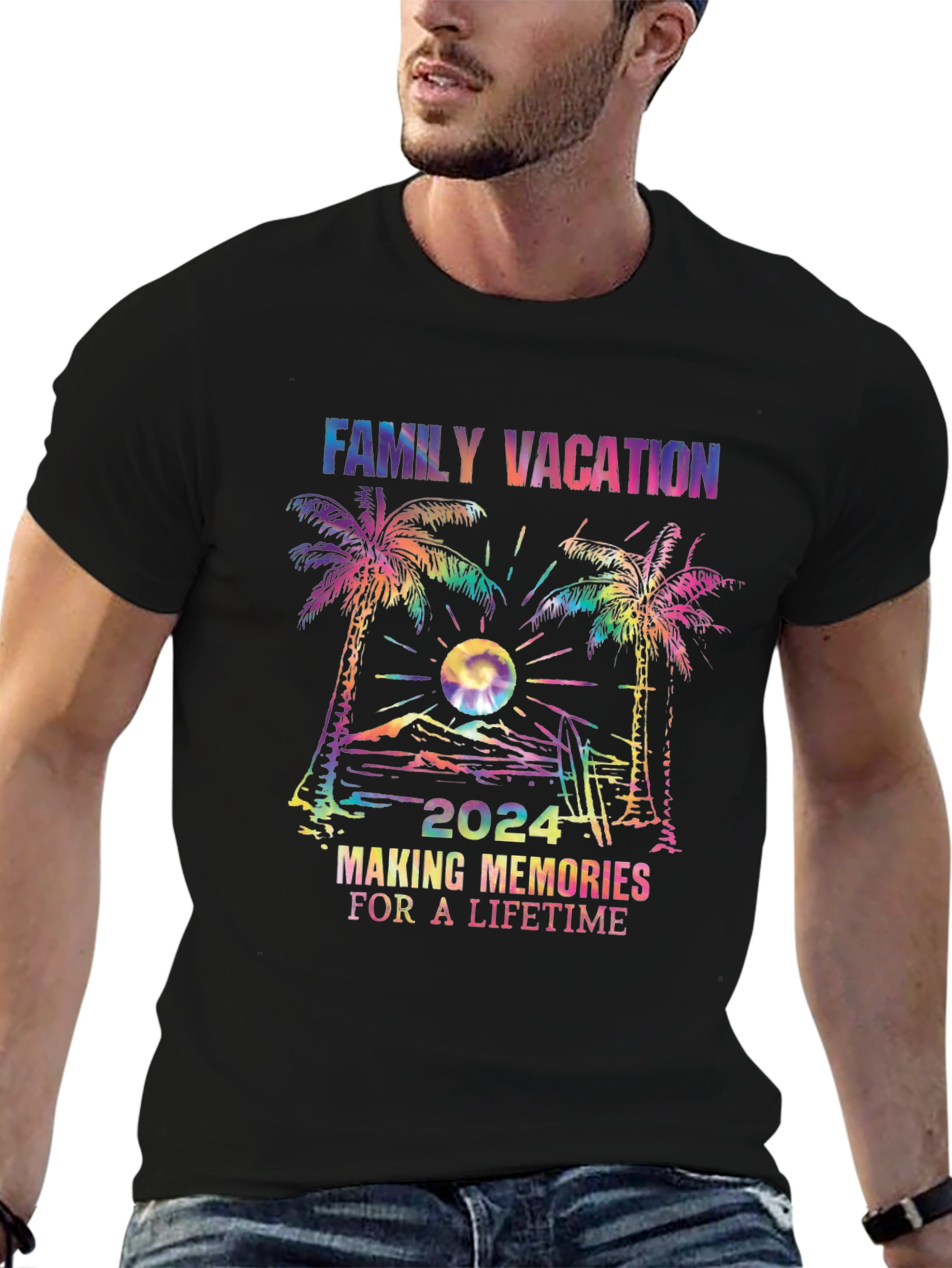Family Vacation 2024 Graphic T-Shirt