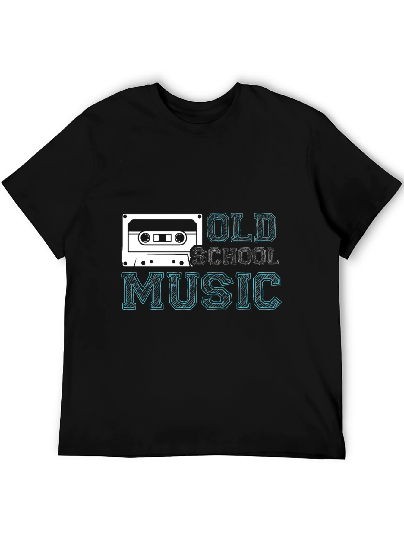 Retro Cassette Tape Old School Music Graphic Tee