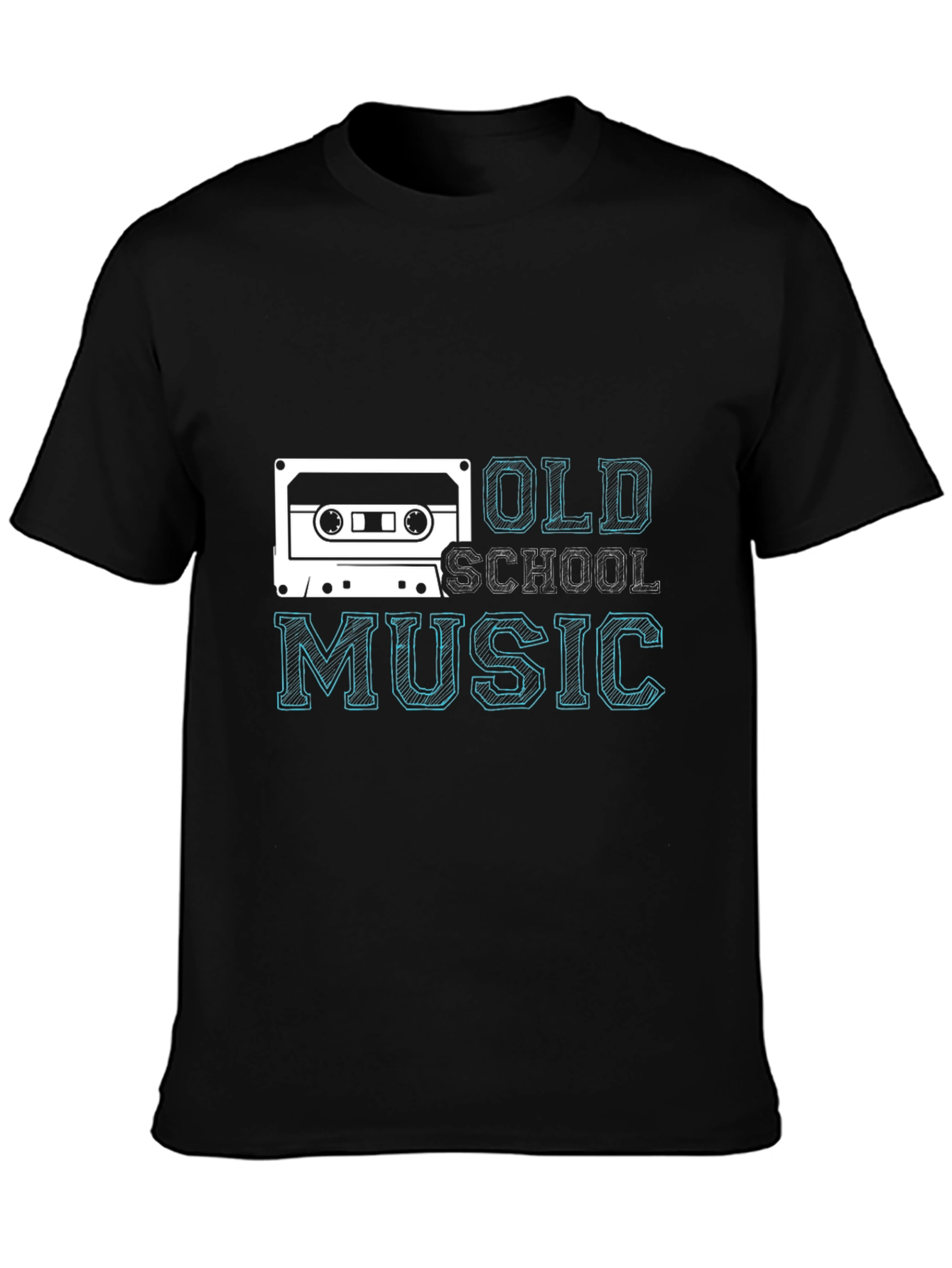 Retro Cassette Tape Old School Music Graphic Tee