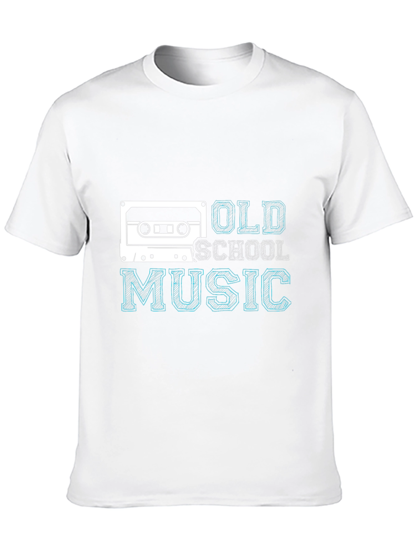 Retro Cassette Tape Old School Music Graphic Tee