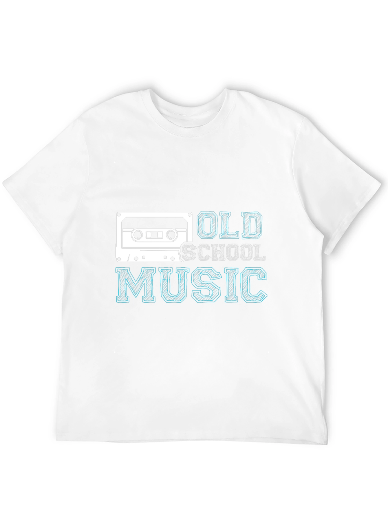 Retro Cassette Tape Old School Music Graphic Tee