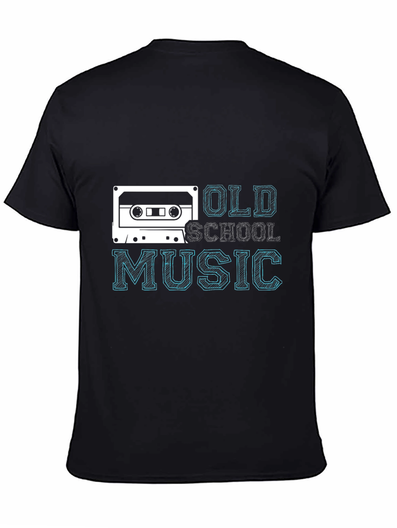 Retro Cassette Tape Old School Music Graphic Tee
