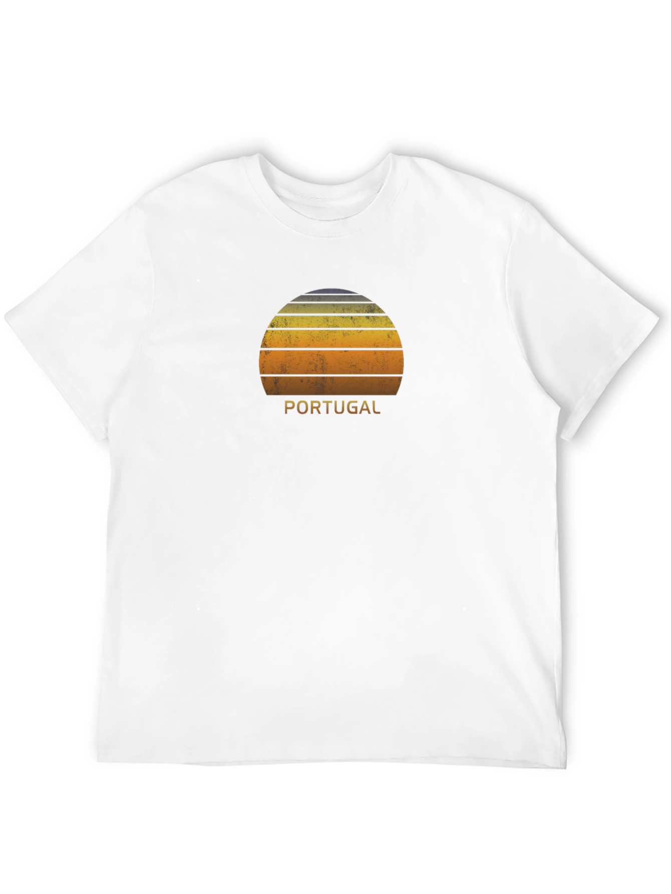 Portugal Retro Sunset Graphic T-Shirt