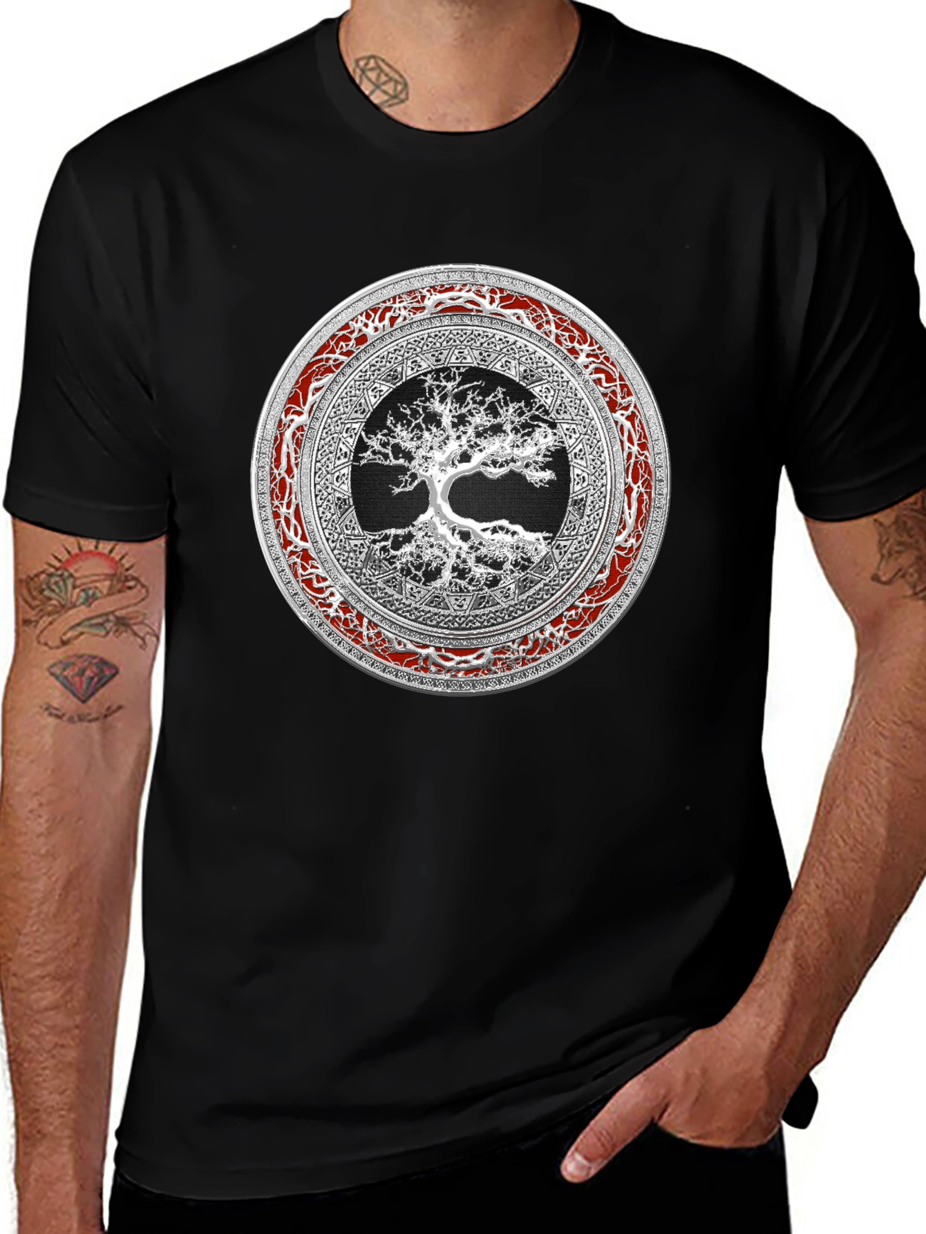 Yggdrasil Tree of Life Graphic Tee