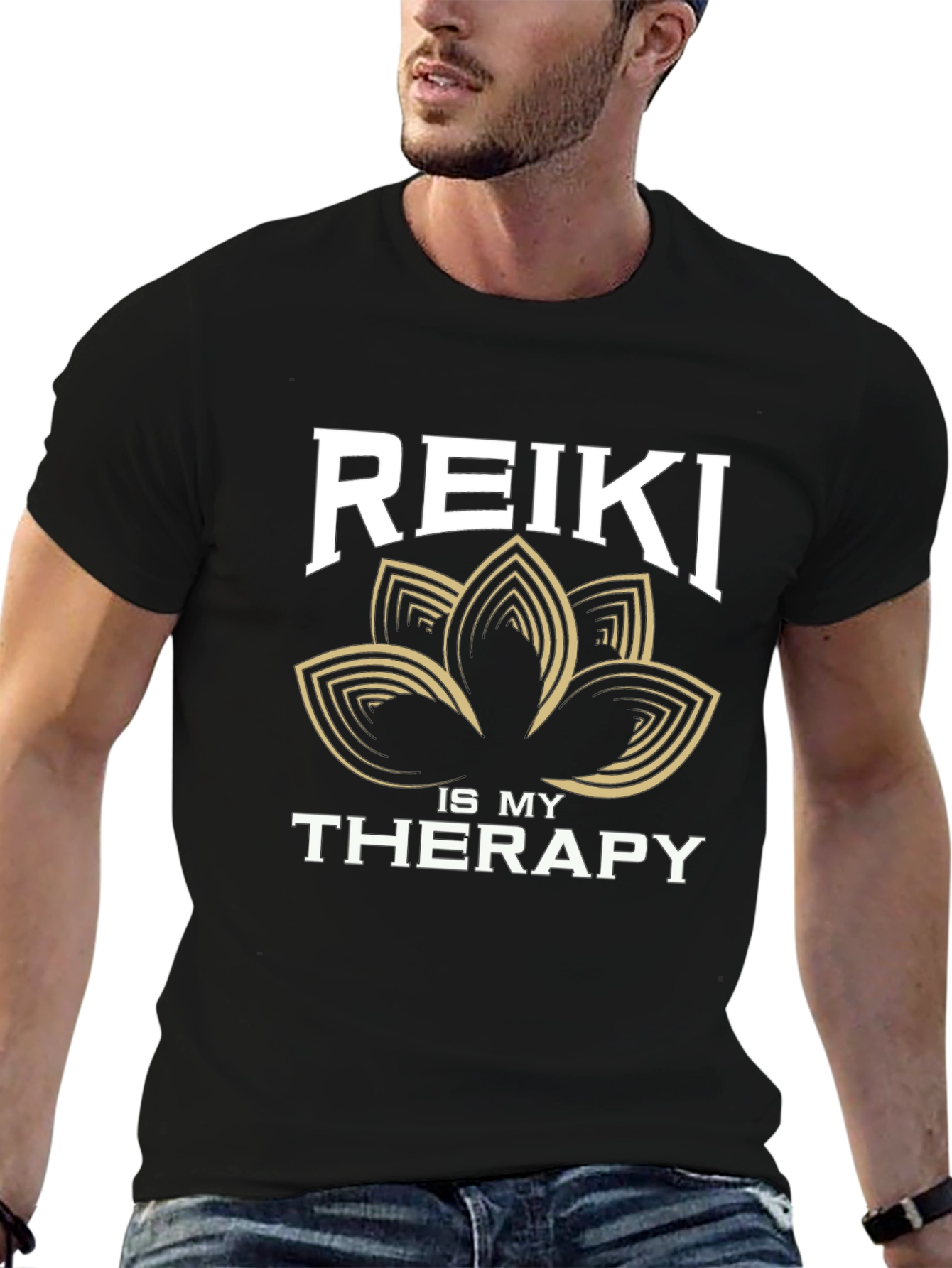 Reiki is My Therapy T-Shirt - Spiritual Healing